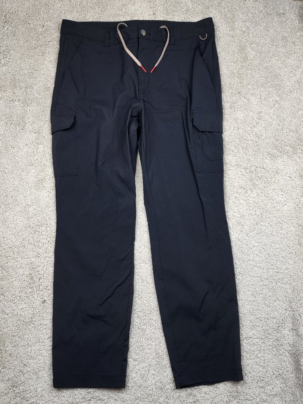 Columbia Tech Trail Utility outdoor hiking performance cargo pants 36/30 Black